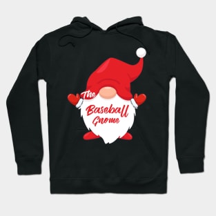 The Baseball Gnome Matching Family Christmas Pajama Hoodie